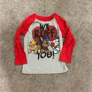 Boys Paw Patrol We Ruff You Shirt size 3t